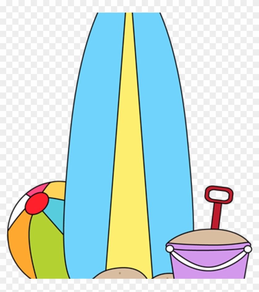 Surf Board Clip Art Surfboard Clip Art Surfboard Images - Beach Toys Clipart #715735