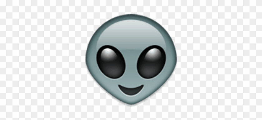 Desenho de Emoji alienígena para colorir