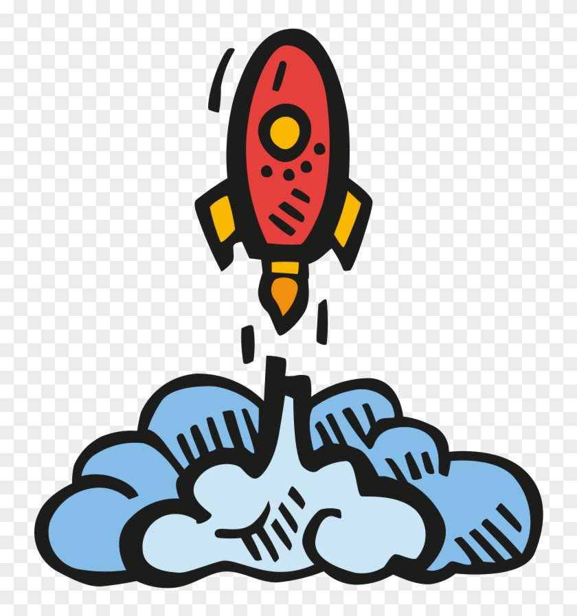 Rocket Launch Icon - Rocket Launch #715857