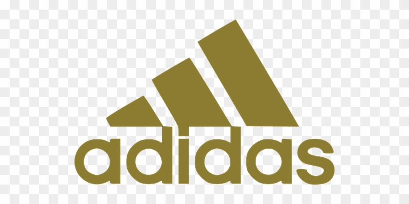 Adidas Company Symbol Icon Shoes Sign Fitn - Gold Adidas Logo Transparent #715927