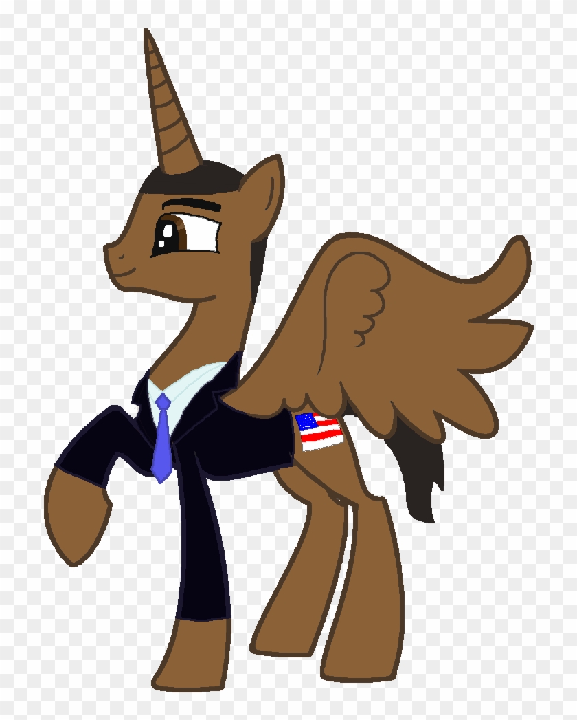 Barack Obama's Pony Oc By Beautifulluke234 - Obama As A Pony #716010