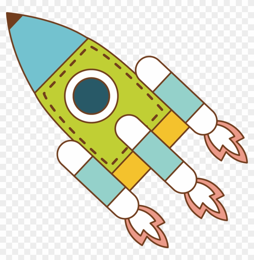 Rocket Spacecraft Clip Art - Rocket Spacecraft Clip Art #716066