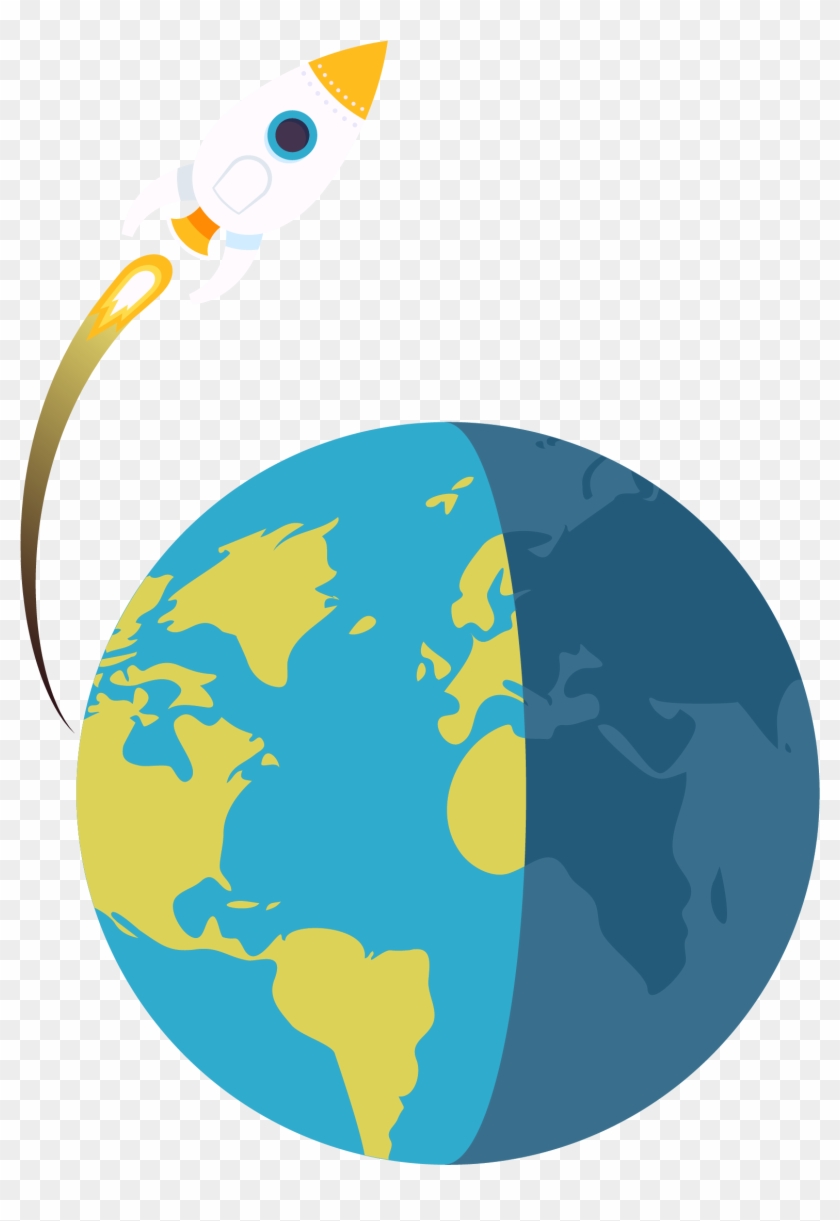 Earth Euclidean Vector Rocket Launch - Earth #716103