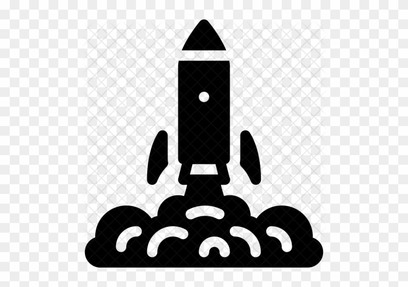 Launch Rocket Icon - Rocket Launch #716112