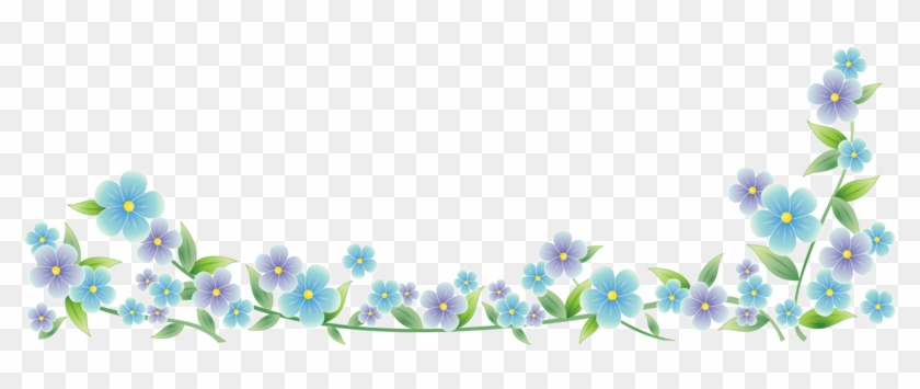 Forget Me Nots Dividers - Forget Me Not Divider #716246