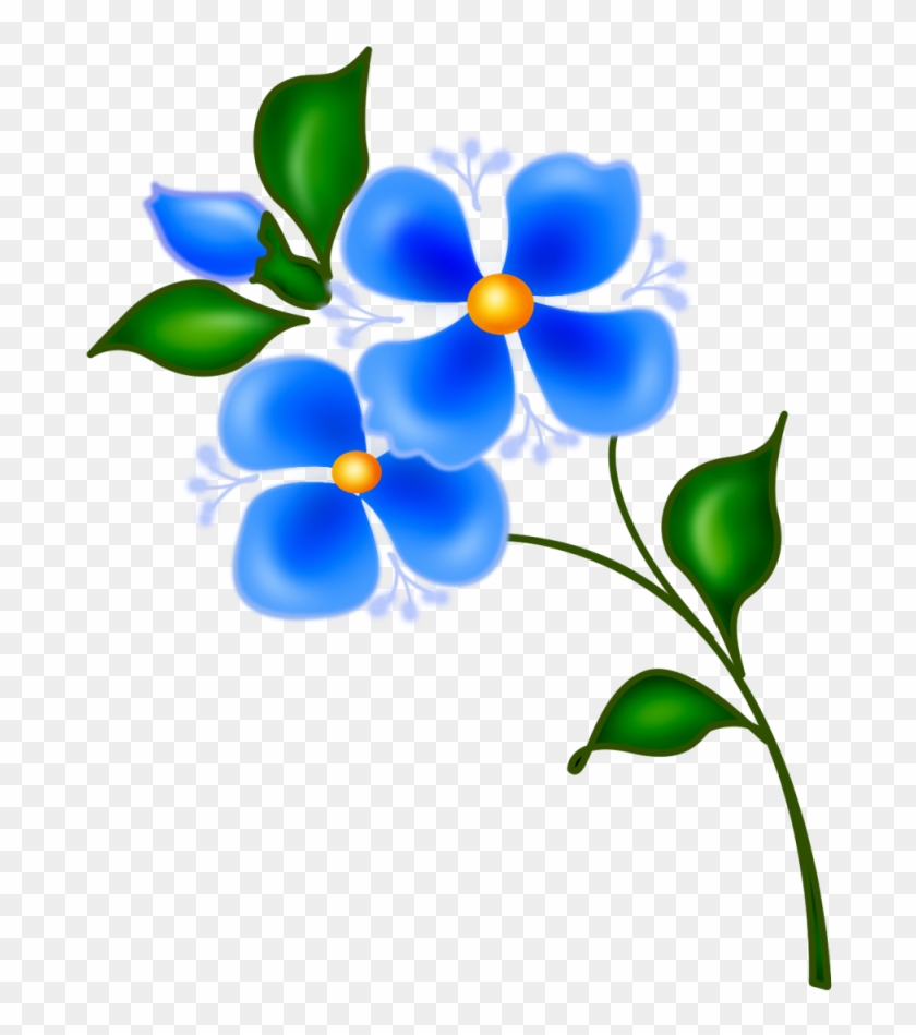 Flower Clip Art - Открытка Со Словом Спасибо #716253