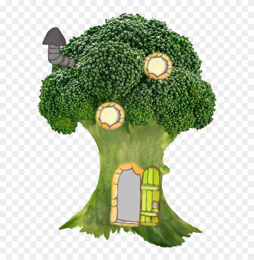 Tree Clipartmushroom Housetree - Broccoli #716318
