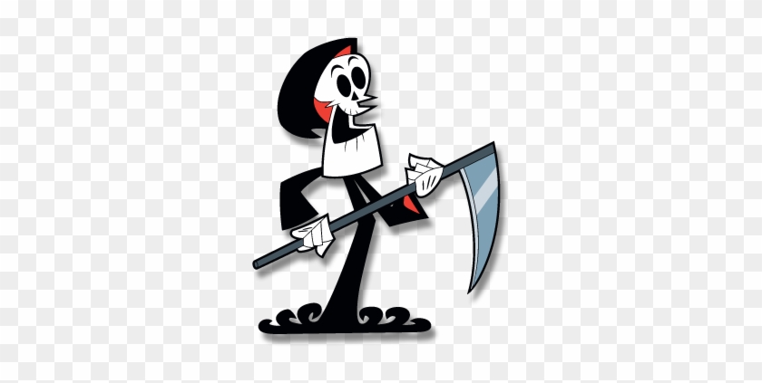 More Png's And Jpg's - Cartoon With Grim Reaper #716331
