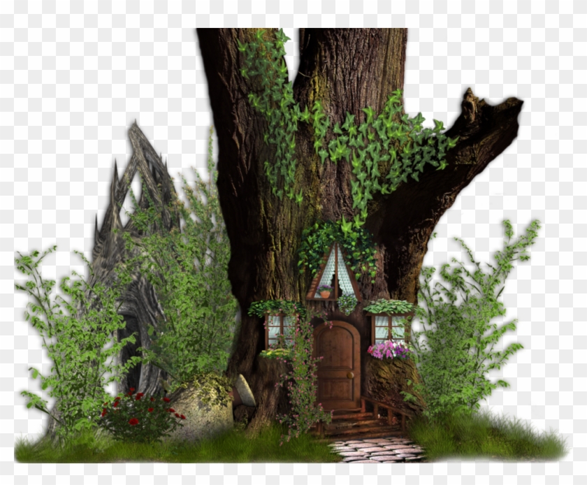Fairy Tale House By Roula33 On Deviantart - Fairy House Transparent Png #716341