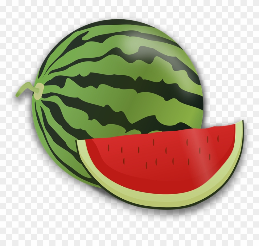 Cucumber Cliparts 15, - Watermelon Throw Blanket #716394