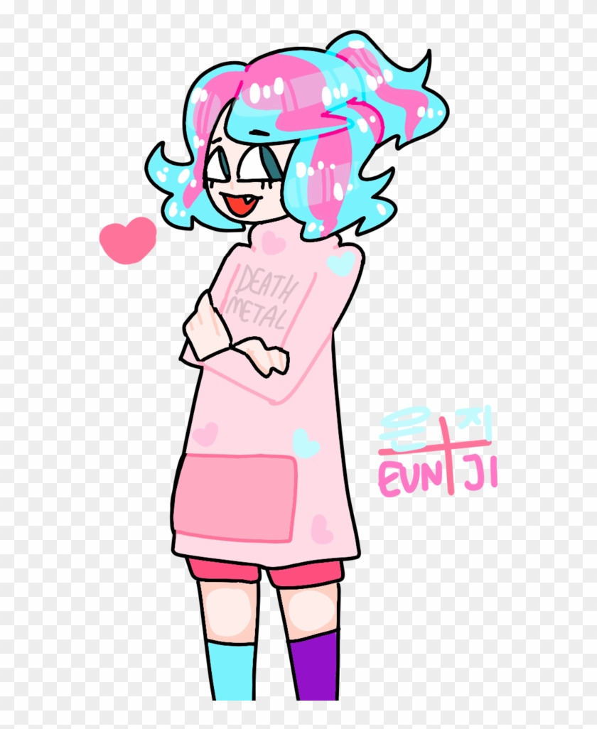 [c] Toothpaste Hair By Galac-thicc - Cartoon #716477