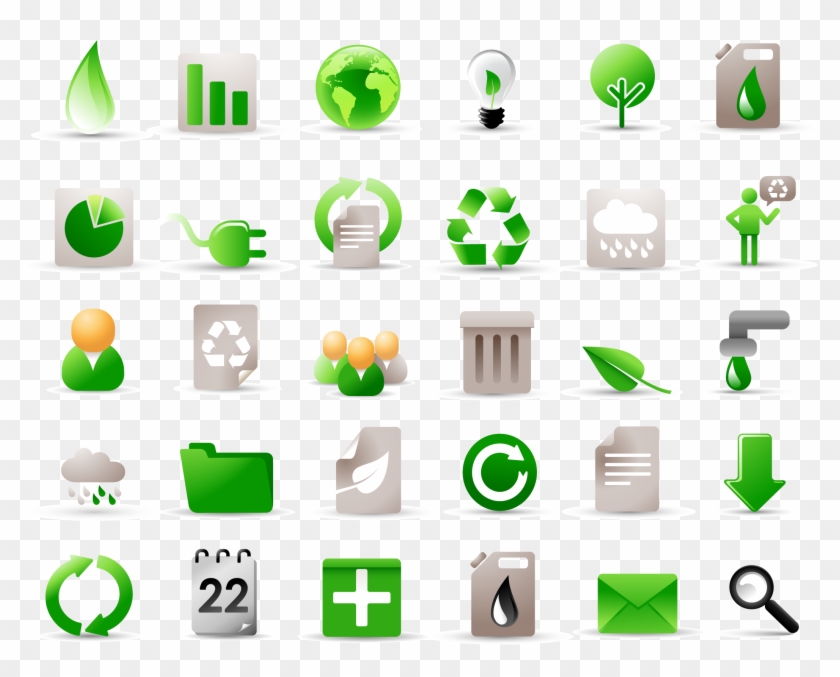 Green Renewable Energy Download Icon - Ecology #716548
