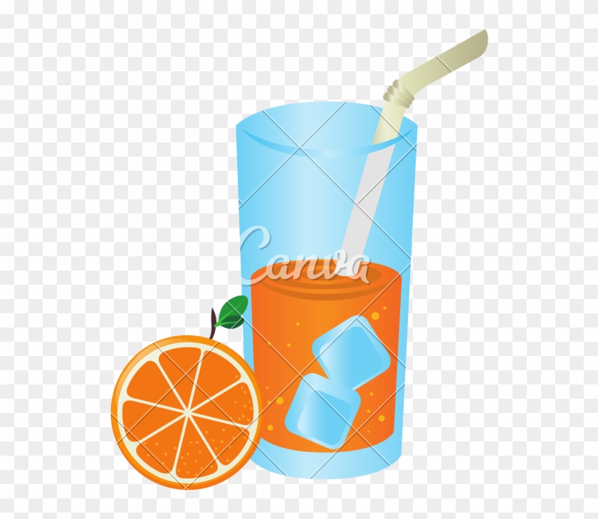 Orange Juice Vector - Orange Juice #716598