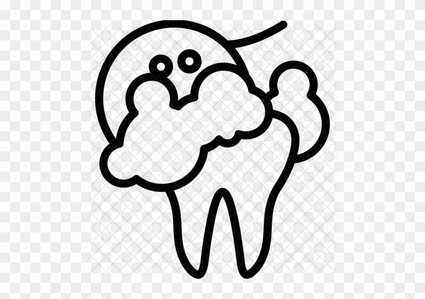 Toothpaste Icon - Dentistry #716693