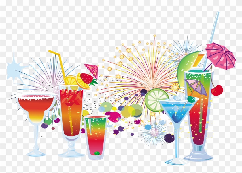 Orange Juice Wine Glass Drink Illustration - Orange Juice Wine Glass Drink Illustration #716972