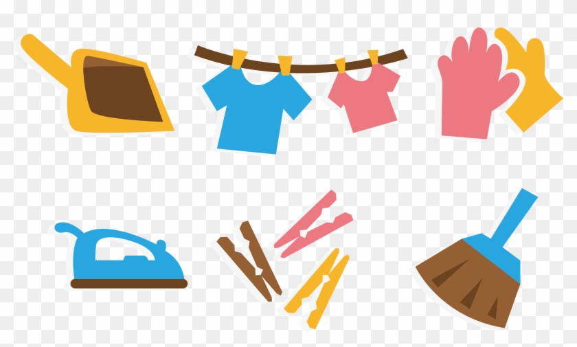 Cleaning Cleaner Housekeeping Icon - House Cleaner Vector Png #716828