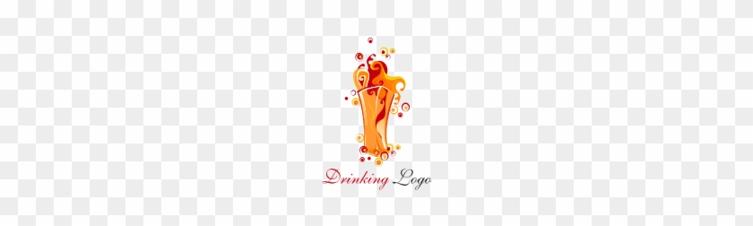 Orange Drink Food Vector Logo Inspiration - Food #716842
