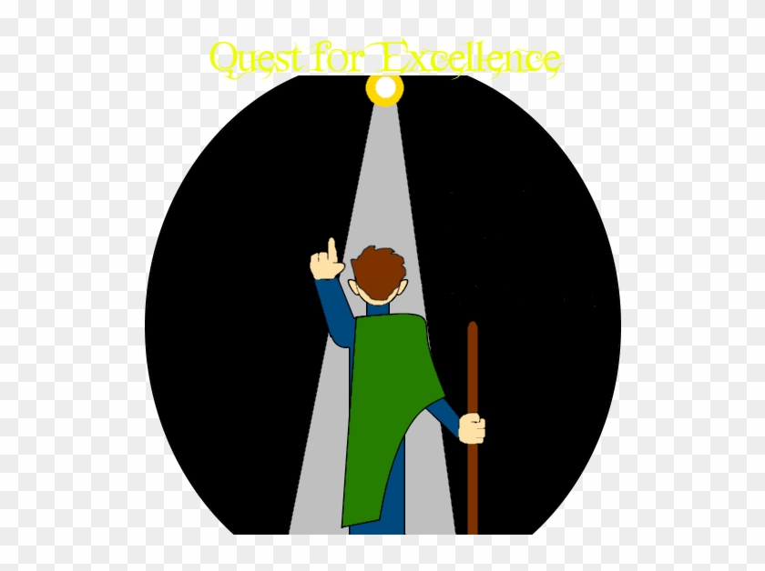 Quest For Excellence Logo By Tohokari-steel - Quest For Excellence Logo By Tohokari-steel #716953