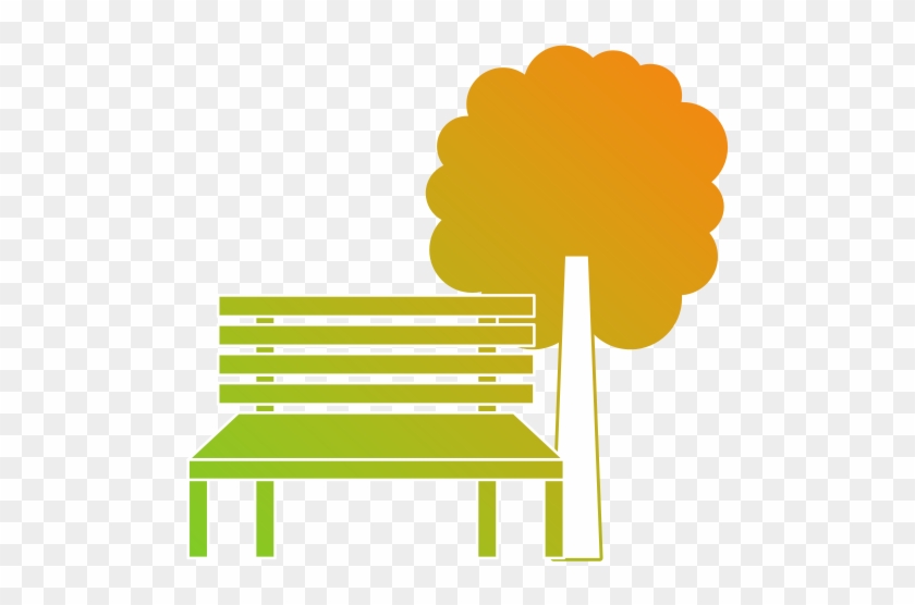 Park Bench And Tree - Landscape #716989
