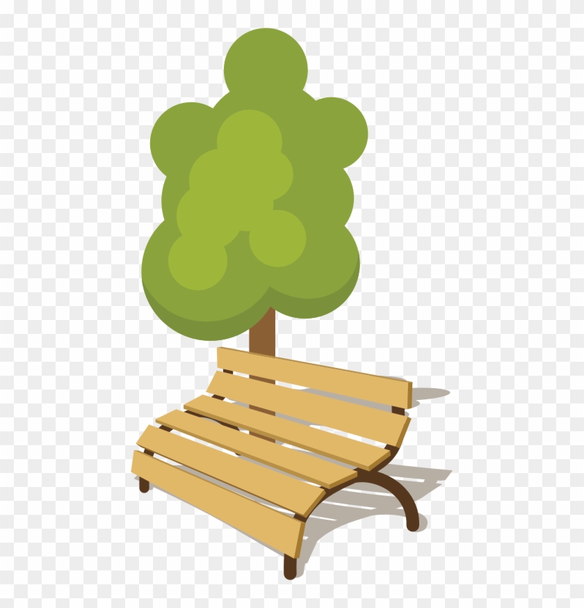 Medium Image - Park Bench Clipart #716998