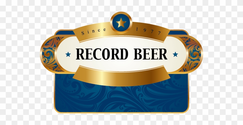 Recordbeer - Free Vector Labels #717155
