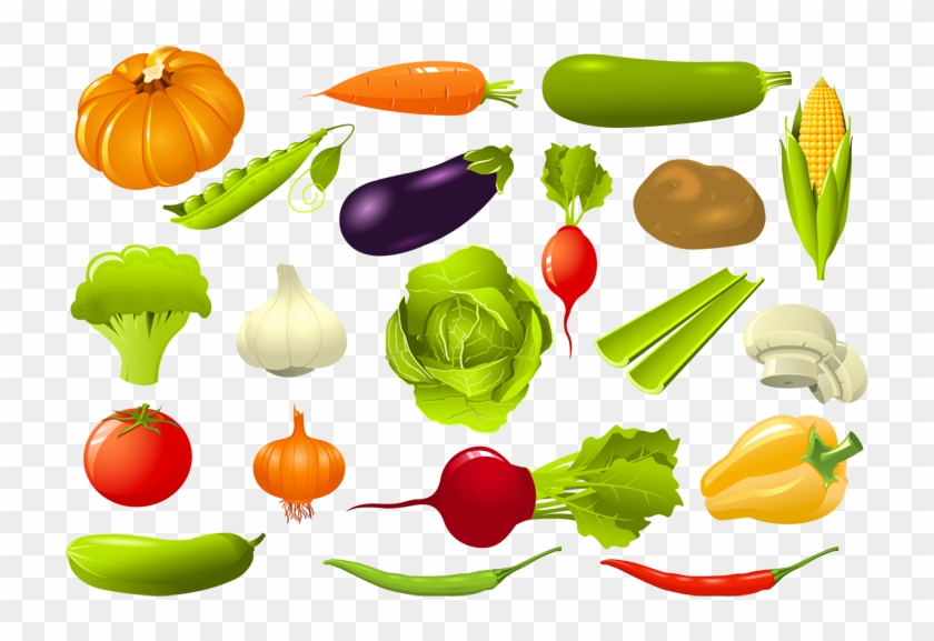 Vegetable Vector - Vegetable Group Clipart #717247