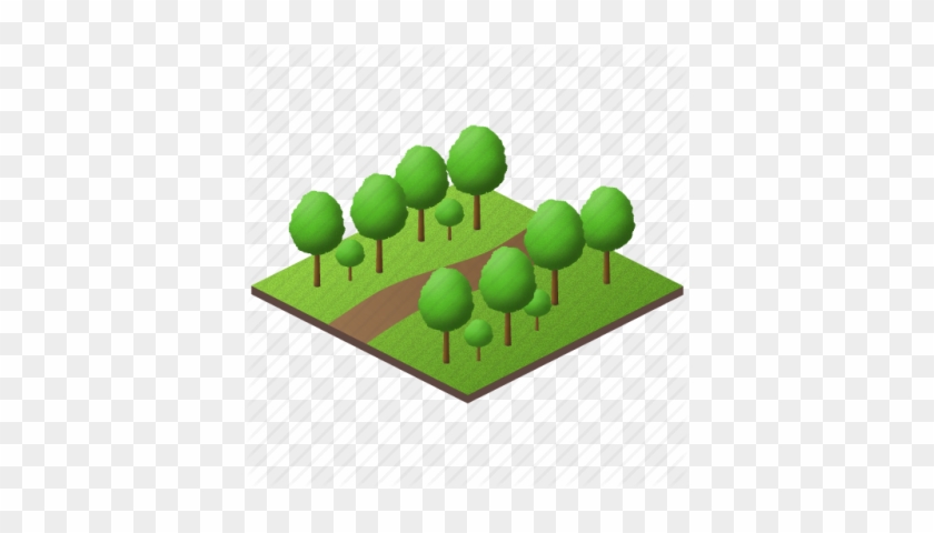 Clipart Park Png File Png Images - Green Garden Icon #717293