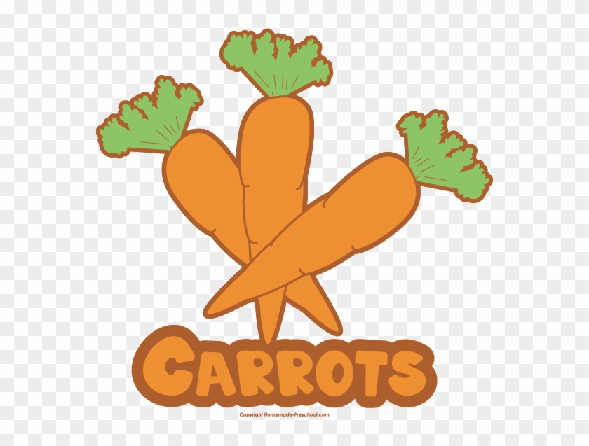 Carrot Clipart Five - Carrot Picture With Name #717365