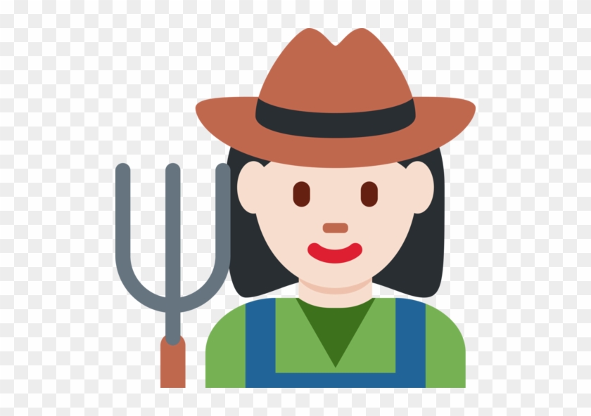 Twitter - Farmer Emoji #717457