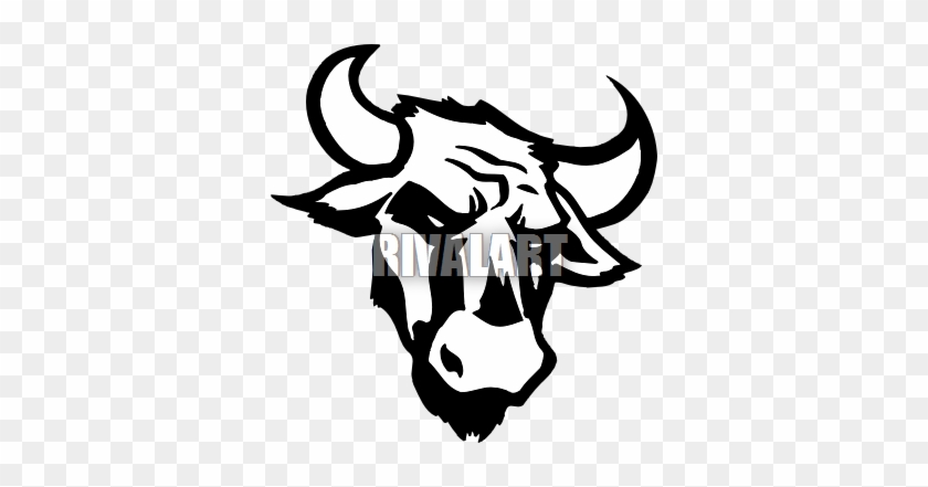 Bull Head Clipart - Bull #717512