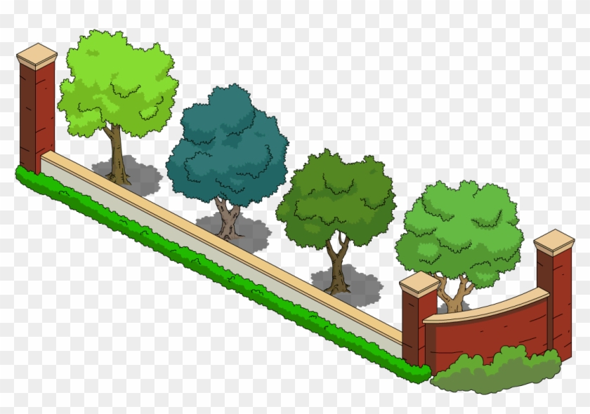 Heights Clipart Small - Simpsons Tapped Out Tree #717546