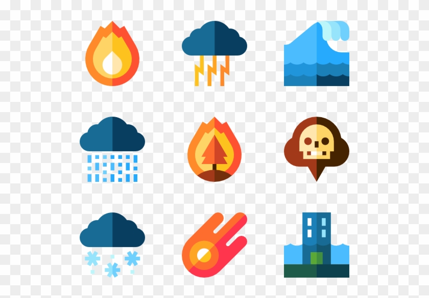 Natural Disaster - Natural Disaster Icon #717580