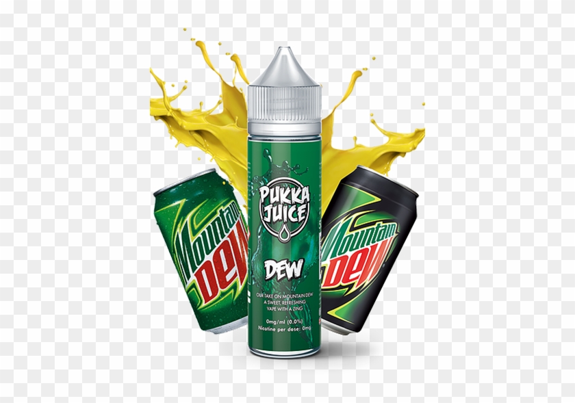 Pukka, Pukka Juice, Juice, Vape, Vaping - Mountain Dew Soda - 16 Fl Oz #717679