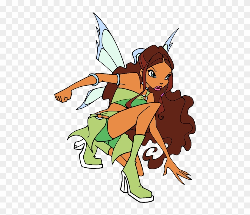 Fairy Layla - Winx Club Coloring Pages #717757