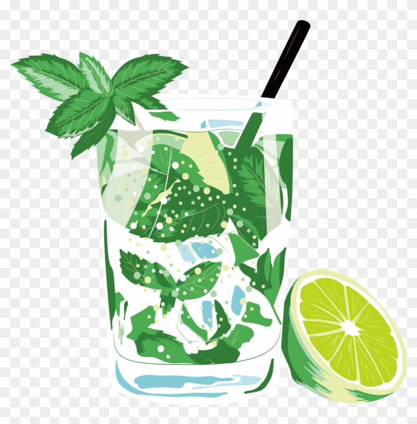 Mojito Juice Lemonade Drink Poster - Fresh Juice Poster Design #717817