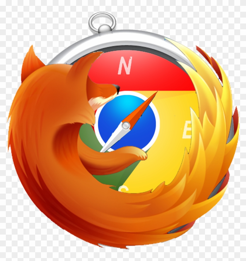 Safari Firefox Chrome Logo By Dj1001 - Firefox Chrome Safari #717931