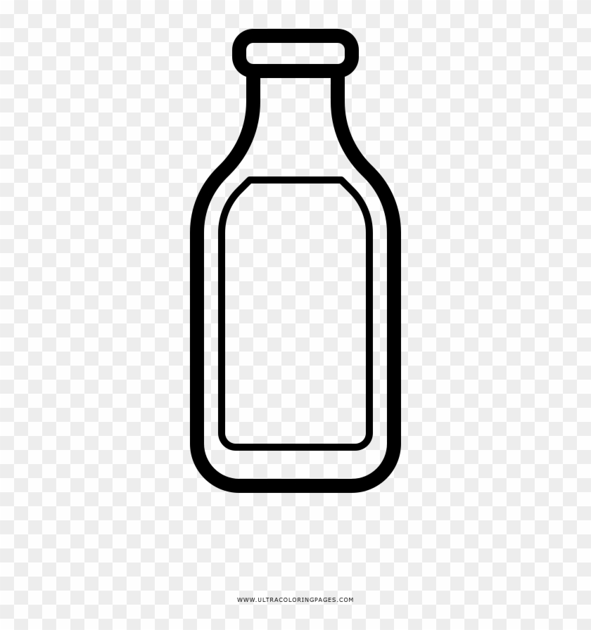 Milk Bottle Coloring Page - Botella De Leche Para Colorear #717990