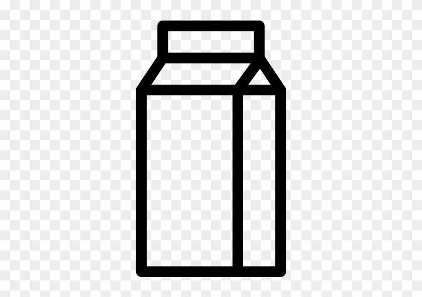 Milk Bottle Icon - Milk Carton Icon Vector #717993