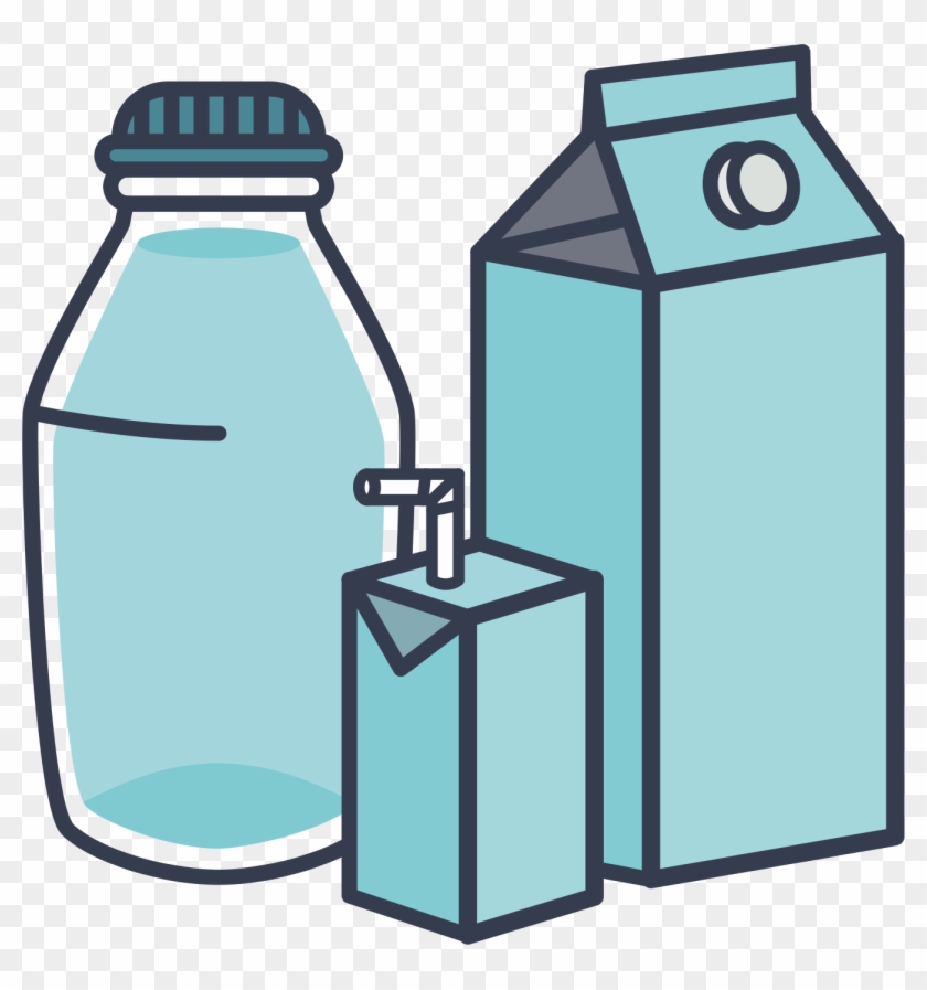 Milk Bottle Carton - Milk Bottle Carton #718013