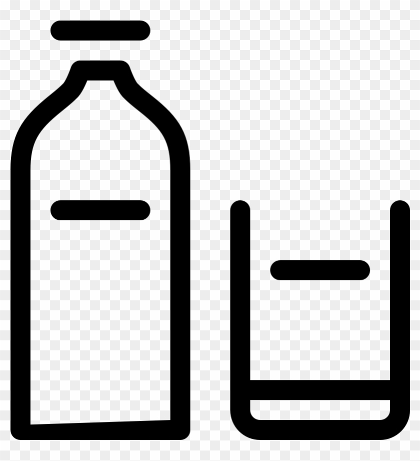 Drink Milk Bottle Glass - Drink Milk Bottle Glass #718025