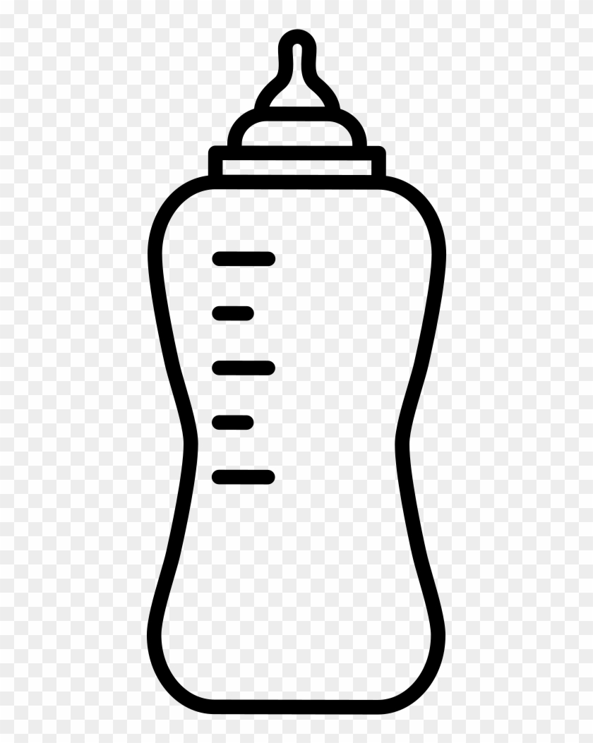 Baby Bottle Coloring Page - Biberon Da Colorare #718076