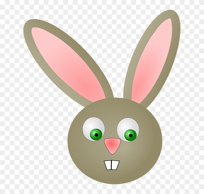 Easter Rabbit Clipart 12, Buy Clip Art - Rabbit Ears Clip Art #718140