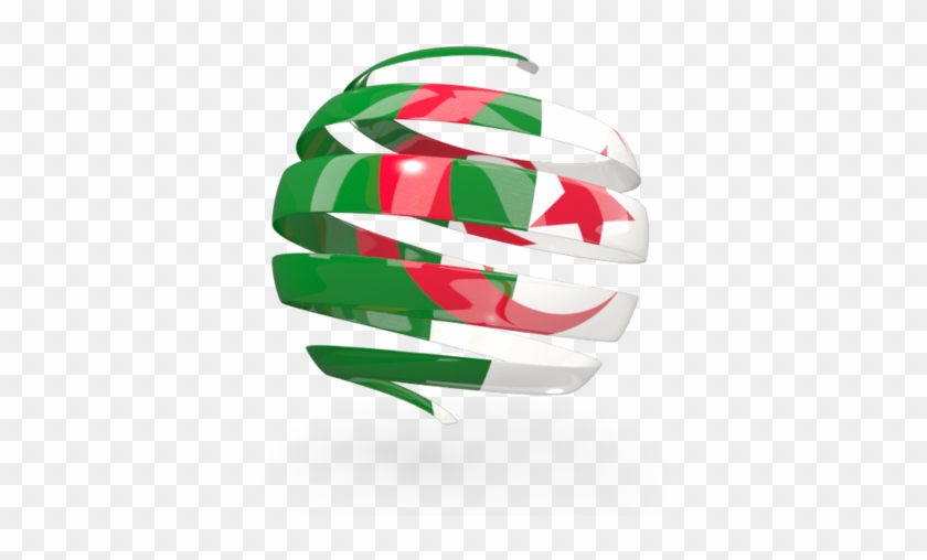 Illustration Of Flag Of Algeria - Brazil Flag Png #718145