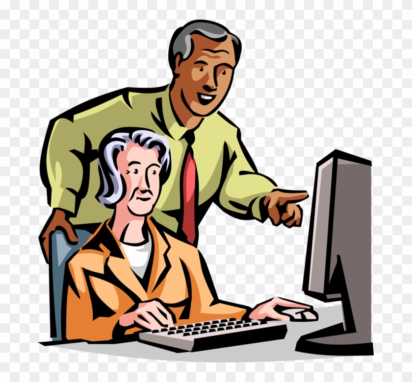 Vector Illustration Of Retired Elderly Senior Citizen - Vector Illustration Of Retired Elderly Senior Citizen #718218