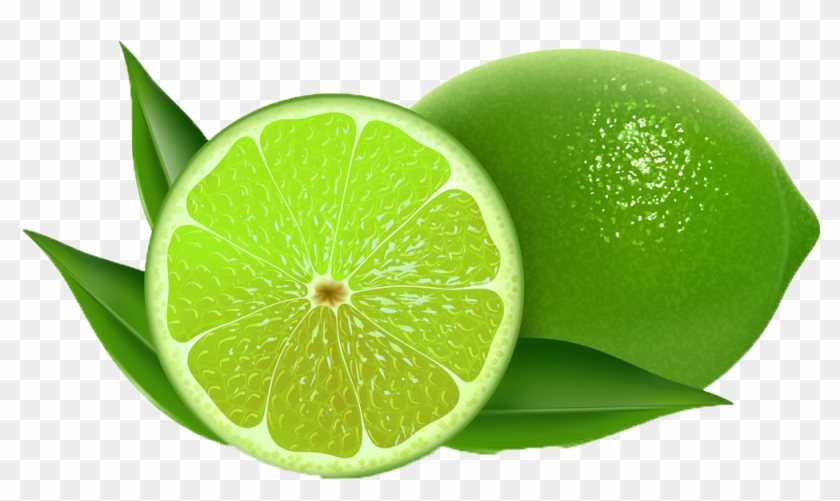 Lemon Persian Lime Key Lime Clip Art - Half Lime #718463