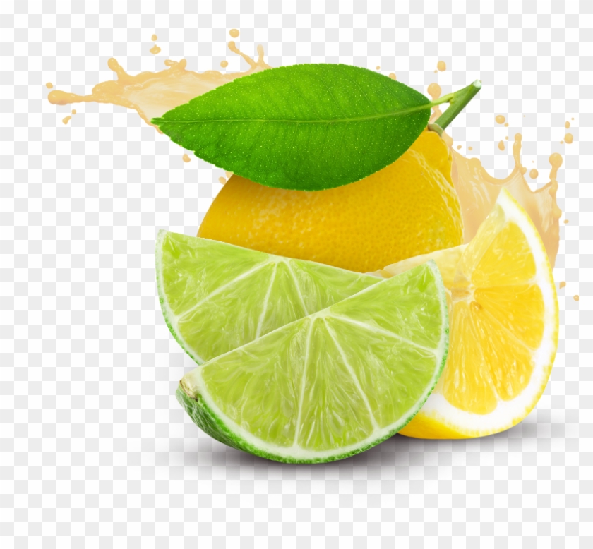 Lime Splash Png Pic - Lemon And Lime Png #718576