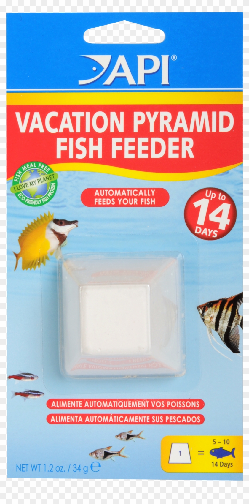 Api Vacation Pyramid Fish Feeder - Api Vacation Pyramid Fish Feeder #718588