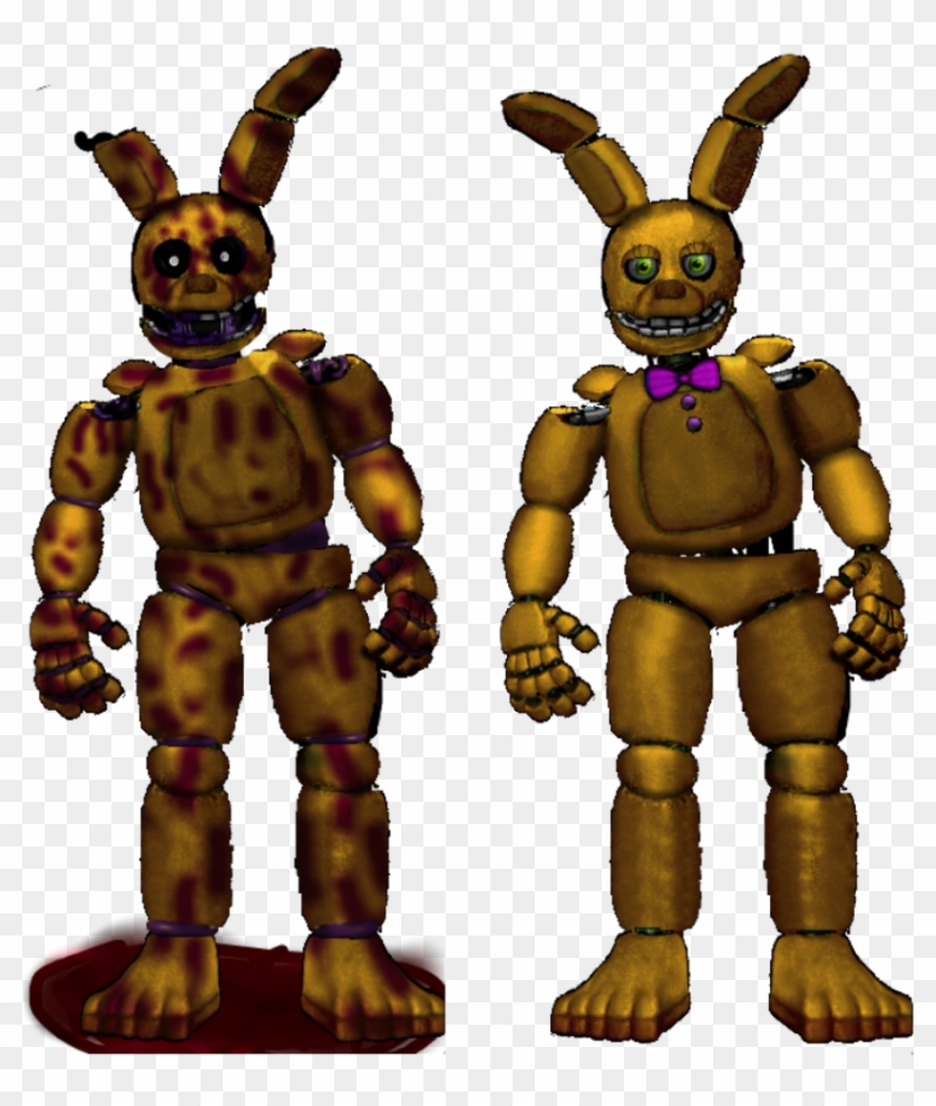 Fixed Springtrap V Purple Guy In Springtrap Free Transparent Png Clipart Images Download