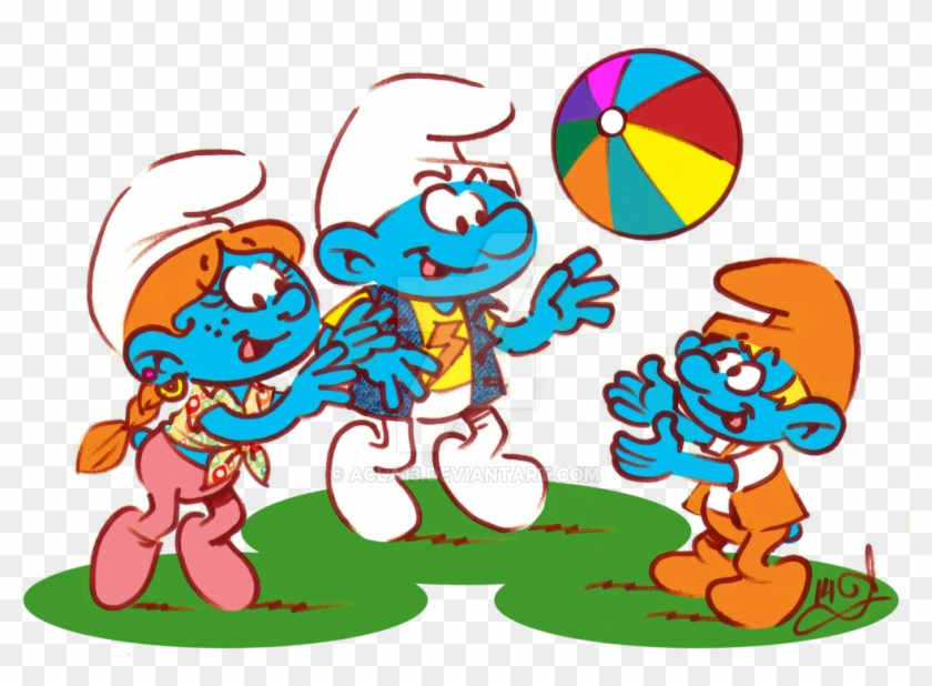 The Smurflings Smurfette Gargamel Baby Smurf The Smurfs - The Smurflings Smurfette Gargamel Baby Smurf The Smurfs #718691