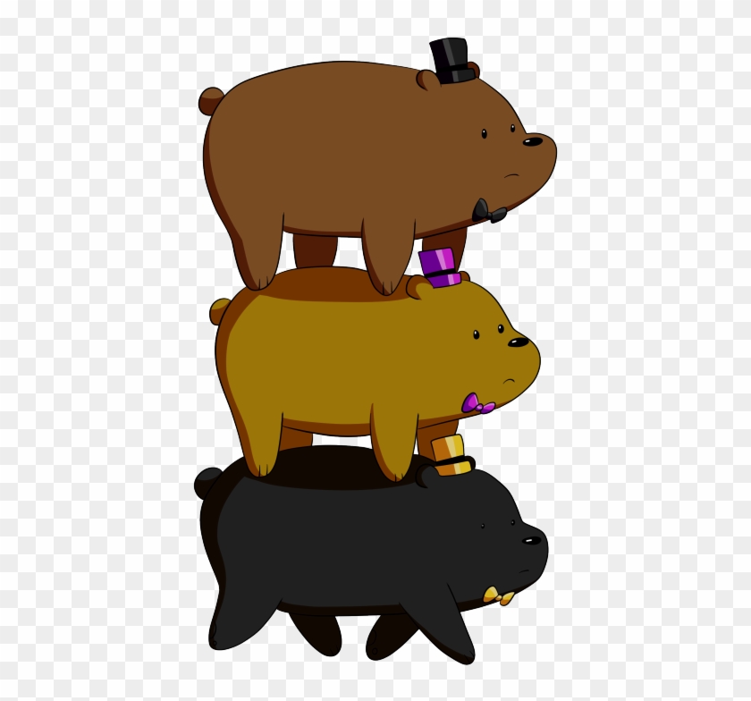 Fnaf Freddy Head Clipart - We Bare Bears Fnaf #718688